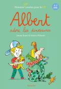 Albert adore les dinosaures - Jeanne Boyer - Marion Piffaretti - Livre jeunesse