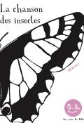 La chanson des insectes, Thierry Dedieu, livre jeunesse