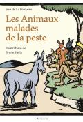 Les animaux malades de la peste, Jean de La Fontaine, Bruno Heitz, livre jeunesse