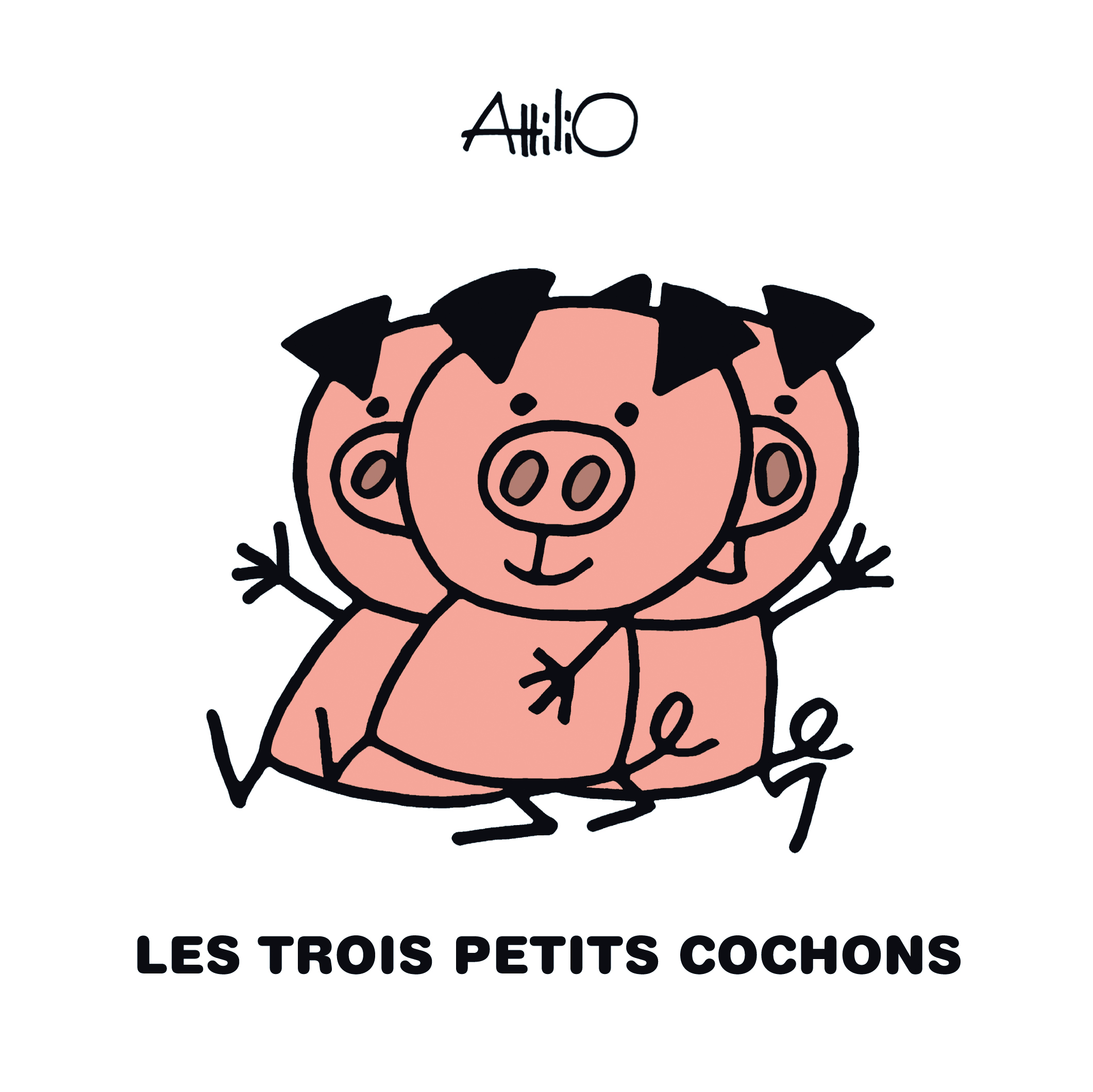 Les trois petits cochons, Usborne French Book