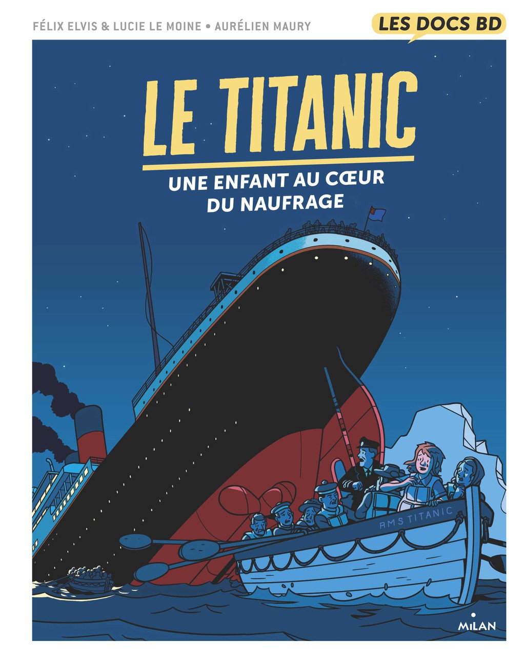 Le Titanic : une enfant au coeur du naufrage
