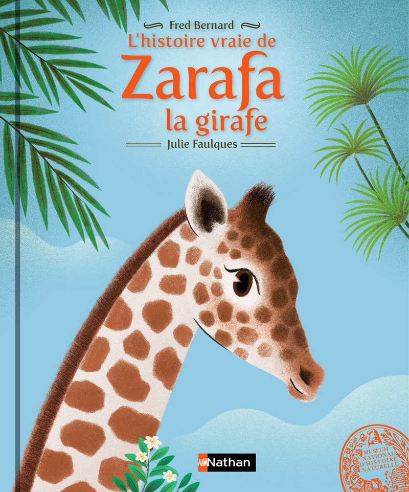 Peluche Girafe - Super Grand Frère La vie en Magenta