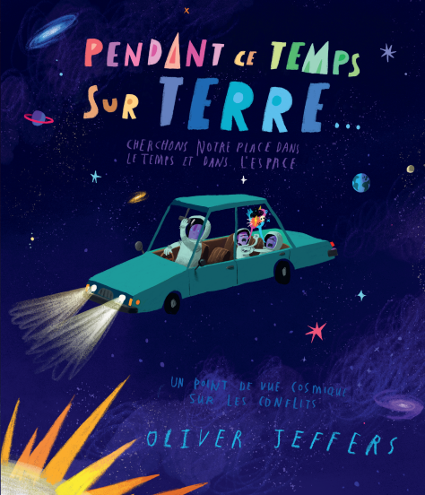 Mon grand livre d'autocollants En route, sur Terre et dans l'espace !