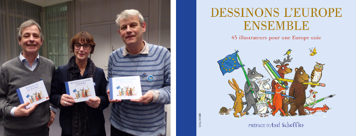 Dessinons ensemble l'Europe - Europe - Illustrateurs jeunesse - Gallimard