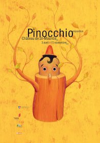 Affiche « Pinocchio » château de Saint Maurice