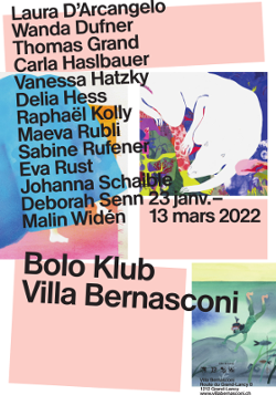 Affiche Villa Bernasconi Bolo Klub