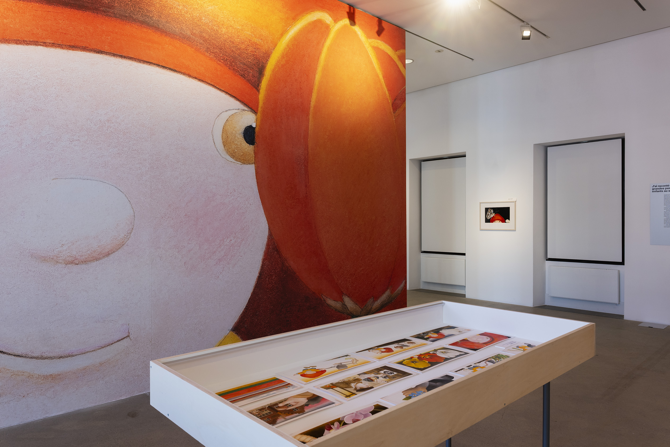 Un mur entier avec Yok-Yok! (© Espace Arlaud)