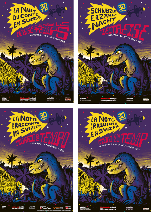Nuit du conte affiches