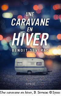 Une caravane en hiver