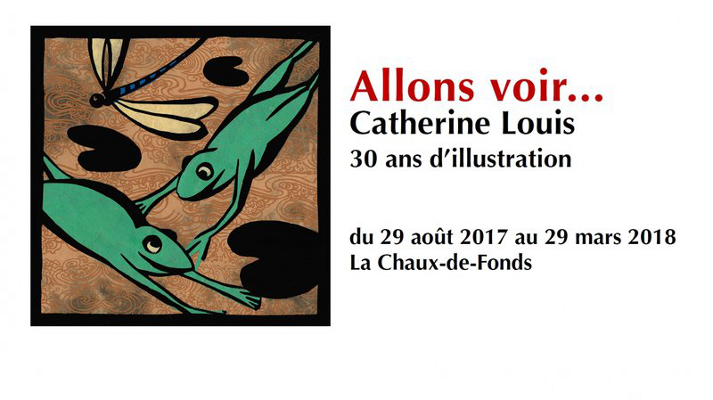 affiche manifestation allons voir... catherine louis 