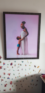 Portrait de Licia Chery et son fils. (© Véronique Kipfer, © Véronique Kipfer)