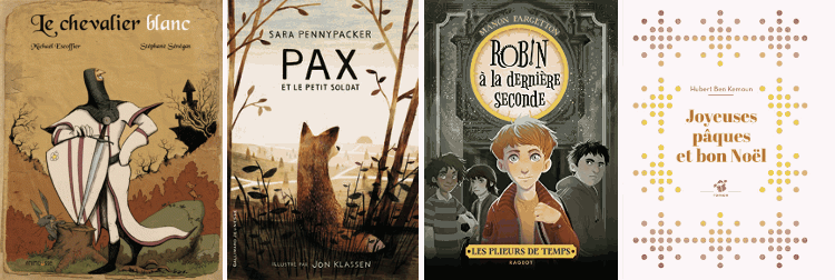 couvertures des livres gagnants