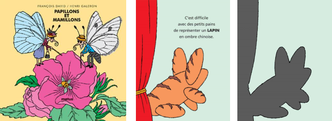 Papillons et mamillons, bibliographie jeux de mots, livres jeunesse