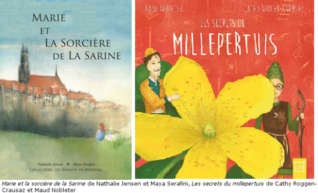 couverture marie et la sorcière de la sarine et les secrets du millepertuis