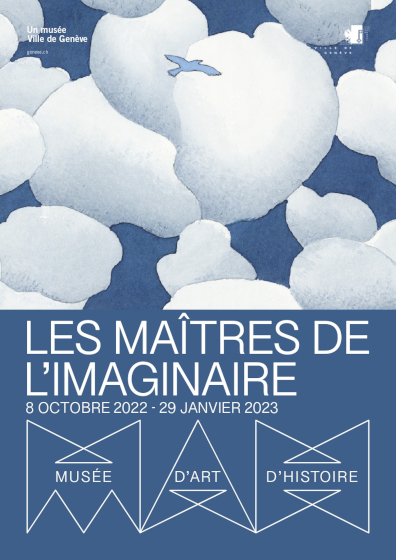 Affiche exposition Les Maîtres de l'Imaginaire