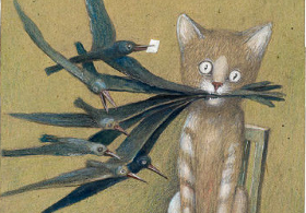 Le Chat Muche - Yves Velan - Stasys - chat - littérature jeunesse - La Joie de Lire - La Chaux-de-Fonds