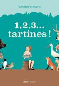 1, 2, 3... tartines - Evans - livre jeunesse