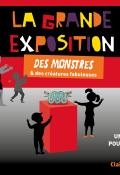 La grande exposition des monstres & des créatures fabuleuses : un livre à déplier pour cérer ta propre gallerie d'art-Claire Zucchelli-Romer-Livre jeunesse-Livre d'activités jeunesse