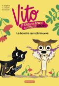 Vito le chien qui donne la patate. La bouche qui schmoucke, Capucine Lewalle, Fabiana Angelini, Maria Guitart, livre jeunesse