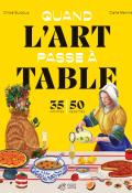 Quand l'art passe à table : 35 artistes, 50 recettes, Chloé guidoux, Claire Martha, livre jeunesse